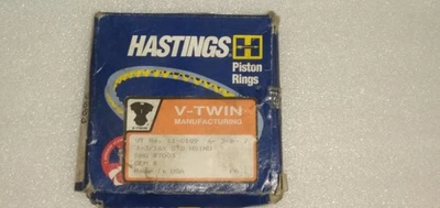 Anillos de pistón Hastings Harley Davidson Sportster 1000cc 7003 tamaño estándar Foto 1 de 3