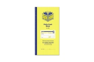 Spirax 552 Petty Cash Book 279 X 144mm - Picture 1 of 1