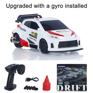 Deutscher Lager 1/43 RC Drift Auto 4WD Rennfahrzeuge RTR Mini Auto Radio Lichter - Bild 1 von 12