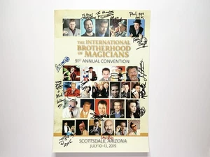 91st Annual Magic Convention Magician Poster Magic Memorabilia Signed - Picture 1 of 2