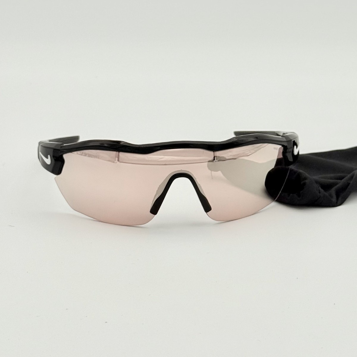 Nike Rimless Black Sunglasses for Men for sale | eBay
