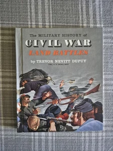 The First Book Of Civil War Land Battles Hardcover Trevor Nevitt Dupuy 1960 Vtg - Imagen 1 de 7