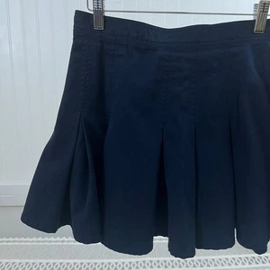 Gonna tennis Ellesse vintage donna blu navy plissettata 14W chiusura zip bottoni - Foto 1 di 9