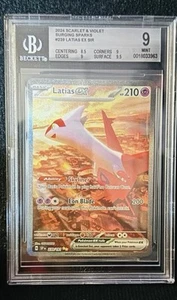 Latias Ex 239/191 Beckett 9 Mint Surging Sparks With Sub Grades - Picture 1 of 3