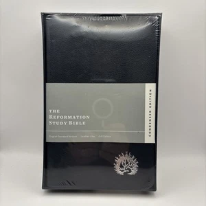 ESV Reformation Study Bible, Condensed Edition [2017] - Blue w/ silver gilding - Picture 1 of 5