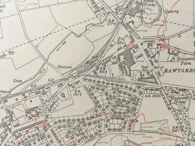 Prov. Edition Topo Map of the Airdrie Quarter Sheet Lanarkshire VIII. NW. - Image 1 of 4