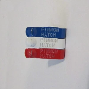 Pinnon Hatch Farms 100 piezas bandas de ala Jiffy personalizadas etiquetas de identificación de pollo - Imagen 1 de 23
