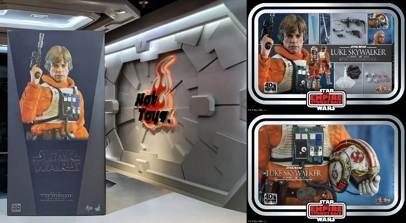 Hot Toys Star Wars: The Empire Strikes Back (40th Anniversary Collection) - Luke Skywalker (Snowspeeder Pilot) 1:6 Scale Action Figure (MMS585)