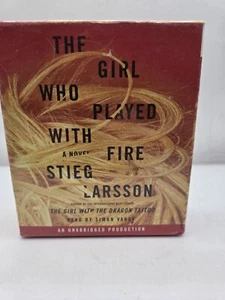 Girl Who Played with Fire by Stieg Larsson (2009, Compact Disc) - Picture 1 of 6