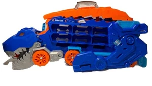 Hot Wheels T-Rex Transporter City Ultimate 2-IN-1 - RAWR! EUC Car Hauler - Picture 1 of 3