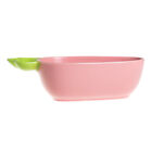  Pink Ceramics Carrot Bowl Shaped Plate Cartoon Design Tableware