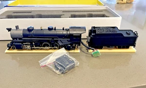 SINGLE ATHEARN GENESIS HO SCALE UNDECORATED BLACK USRA 2-8-2 STEAM LOCO - #G9011 - Picture 1 of 11