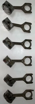 Поршень двигателя 07–11 BMW 128i 328i 528i X3 X5 Z4 с комплектом соединительных штоков 6x - Изображение 1 из 4