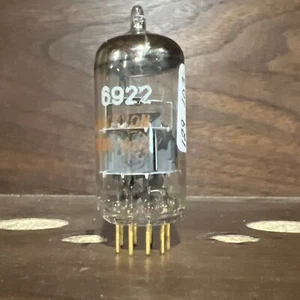 1 Siemens 6922 Gold Pin Vacuum Tube Branded For RCA AT1000 Tested +100% - Picture 1 of 7