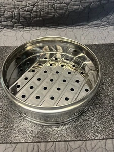 Steamer Insert Basket Stainless Steel 4 1/2" Heavy Duty 1.75"DEEP-Commercial - Picture 1 of 3