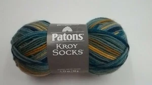 1 Skein Patons Kroy Socks Yarn Fifties Stripes color - Picture 1 of 5