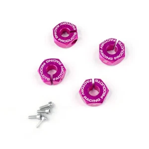 3Racing Sakura Ultimate Aluminum 5mm Thick Wheel Adaptor 4 pcs Pink #SAK-U329 - Picture 1 of 2