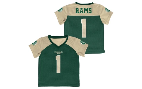 BNWT Colorado State Rams Toddler Boys Football Jersey (3T) Infant Cover