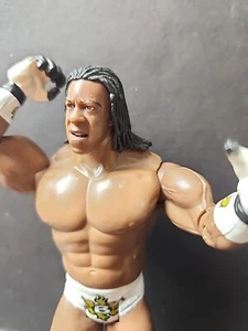 Booker T King Elite Series 14 Mattel Action Figure WWF WWE White Gold - Picture 1 of 11
