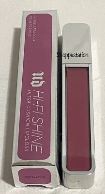 Urban Decay Hi-Fi Shine Ultra Almofada Brilho Labial Sombra RAPTURE 0,23 oz/7 ml - Imagem 1 de 3