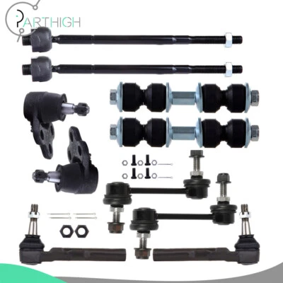 Barra estabilizadora de rótula de varilla de amarre delantera 10x para 2002 03 04 05 06-2007 Buick Rendezvous Foto 1 de 4