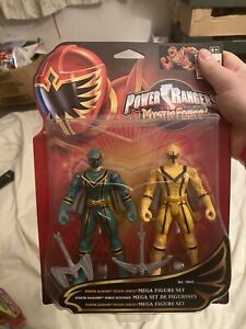 Power Rangers Mystic Force Green & Yellow Ranger Mega Figure Set