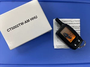NUEVO ProStart CT-3400TW 2 VÍAS LCD ARRANQUE REMOTO TRANSMISOR ALARMA CT5002TW-AM HHU - Imagen 1 de 2