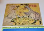1945 Disney El Patito Feo The Ugly Duckling Coloring Book Spanish