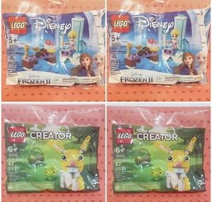 LEGO Polybags: Easter Bunny OR LEGO Frozen 2 II Polybag Elsa's Winter Throne NEW - Picture 1 of 5