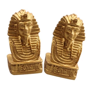 2 Stück Ägyptische Wohndeko Sphinx Ägyptische Figur Ägyptische Statue Skulptur - Bild 1 von 12