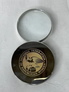 Lupa pisapapeles cromada de Colección Nat'l Federación Republicana Mujeres NUEVA - Imagen 1 de 6
