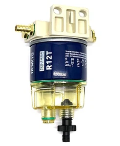 Fuel filter/water separator complete kit for gas and diesel engines R12T - Picture 1 of 8