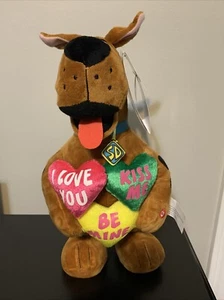 NEW Scooby Doo Animated Valentines Day Plush “Be My Baby” Side Step Singing - Picture 1 of 4