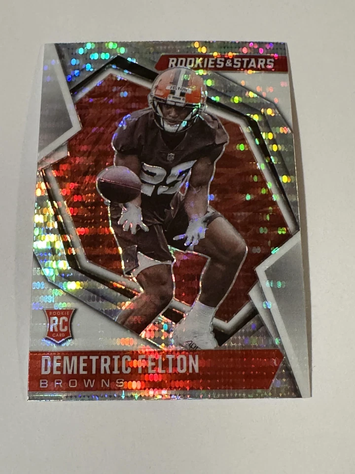 2021 Panini Rookies & Stars DEMETRIC FELTON Pulsar Prizm RC,Rookie - Image 1 of 1