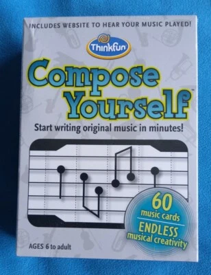 Thinkfun Compose Yourself New/Sealed 'Start Writing Original Music in Minutes!' - Image 1 of 2