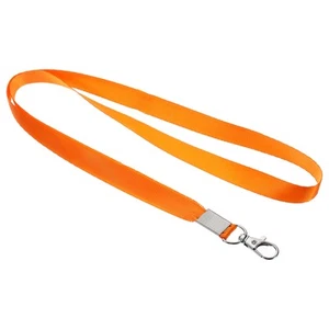5Pcs Lanyards 17" with Swivel Hook 0.6" Width for Badges Holder Orange - Picture 1 of 5