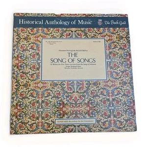Giovanni Pierluigi da Palestrina The Song Of Songd 21 motets for Five Voices - Picture 1 of 6