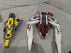 LEGO Star Wars: Jedi Scout Fighter (75051) 95% Com. and Anakin's Starfighter LOT