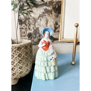 Vintage viktorianische Dame Porzellan Glocke - Made in Japan - Bild 1 von 5