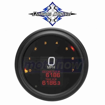 Dakota Digital MLX Series Gauge for 1996-2003 Harley Davidson FLHR Road vq Foto 1 de 4