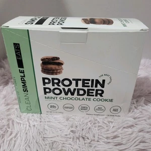 Clean Simple Eats Whey Protein Powder You Choose Mint Chocolate, Eggnog or White - Picture 1 of 16
