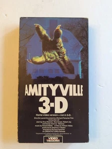 Amityville 3-D VHS, Rare Horror, ORION OOP Home Version, Non 3-D, Very Good - Picture 1 of 10