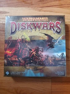 Warhammer Diskwars Core Set With Two Expansions New Sealed Fantasy Flight Games - Picture 1 of 7
