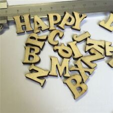 Letters Wood DIY Early Natural English Letters Wood Toys Wooden Piece Mixed