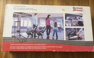 Britax Car Seat Travel Cart S840500 Adjustable Foldable Fits Airplane - Picture 1 of 3