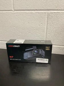 Coole Crazy N7 4K UHD Dashcam Clear WIFI APP Steuerung GPS Tracking - Schwarz - Bild 1 von 2