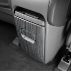 Matte Wood Grain Inner Rear Air Vent Outlet Frame Cover Trim For Kia Ev9 6 Seat
