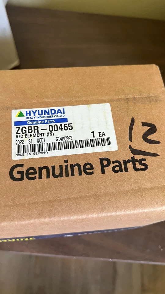 ZGBR-00465 HYUNDAI OEM NUEVA CAJA ABIERTA Foto 1 de 1