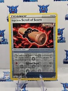 Pokemon Single Strike Scroll of Scorn Reverse Holo 133/163 - Battle Styles NM - Picture 1 of 2