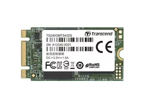 240GB Transcend M.2 SATA III 6Gb/s SSD MTS420 3D TLC Flash 42mm Form Factor - Picture 1 of 5